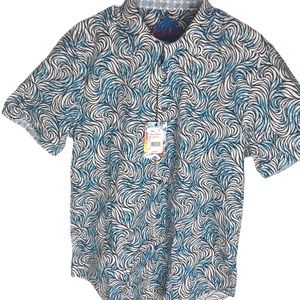 Robert Graham Gleeson Floral Button Up Shirt Men’s Size M